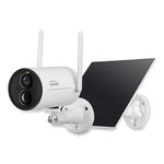 Cyberview 3010 3MP Smart Wifi Bullet Camera with Solar Panel, 2304 x 1296 Pixels