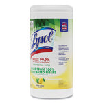 Disinfecting Wipes II Fresh Citrus, 1-Ply, 7 x 7.25, White, 70 Wipes/Canister, 6 Canisters/Carton