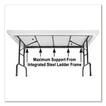 Adjustable Folding Tables, Rectangular, 60" x 30" x 22" to 32", Gray Top, Black Legs, 4/Pallet