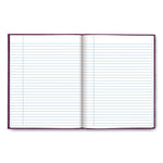 Executive Notebook, 1-Subject, Medium/College Rule, Grape Cover, (72) 9.25 x 7.25 Sheets