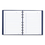 NotePro Notebook, 1-Subject, Medium/College Rule, Blue Cover, (75) 9.25 x 7.25 Sheets