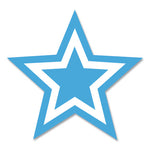 Specialty Stamp, Star Diagram, Light Blue