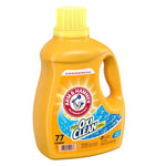 OxiClean Concentrated Liquid Laundry Detergent, Fresh, 100.5 oz Bottle, 4/Carton