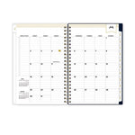 Day Designer Peyton Create-Your-Own Cover Weekly/Monthly Planner, Floral, 8 x 5, Navy, 12-Month (July-June): 2023 to 2024