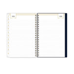 Day Designer Peyton Create-Your-Own Cover Weekly/Monthly Planner, Floral, 8 x 5, Navy, 12-Month (July-June): 2023 to 2024