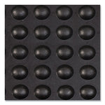 Bubble Flex Anti-Fatigue Mat, Rectangular, 24 x 36, Black