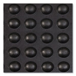 Bubble Flex Anti-Fatigue Mat, Rectangular, 36 x 48, Black