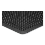 Bubble Flex Anti-Fatigue Mat, Rectangular, 36 x 48, Black