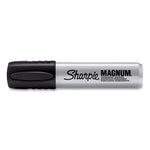 Magnum Permanent Marker, Broad Chisel Tip, Black, Dozen