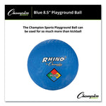 Playground Ball, 8.5" Diameter, Blue