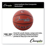 Composite Basketball, Official Intermediate Size, Brown