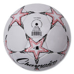 VIPER Soccer Ball, No. 4 Size, 8" to 8.25" Diameter, White