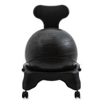 FitPro Ball Chair, Supports Up to 200 lb, Gray