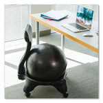 FitPro Ball Chair, Supports Up to 200 lb, Gray