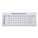 Bowling Set, Plastic/Rubber, White, 10 Bowling Pins, 1 Bowling Ball