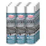Stainless Steel Maintainer, Lemon Scent, 16 oz Aerosol Spray, Dozen