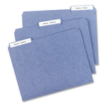 Mini-Sheets Permanent File Folder Labels, 0.66 x 3.44, White, 12/Sheet, 25 Sheets/Pack