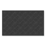 Ecomat Crosshatch Entry Mat, 36 x 60, Charcoal