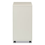 File Pedestal with Full-Length Pull, Left or Right, 3-Drawers: Box/Box/File, Legal/Letter, Putty, 14.96" x 19.29" x 27.75"