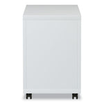 File Pedestal with Full-Length Pull, Left or Right, 2-Drawers: Box/File, Legal/Letter, Light Gray, 14.96" x 19.29" x 21.65"