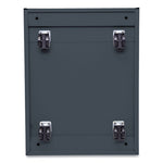 File Pedestal with Full-Length Pull, Left or Right, 2 Legal/Letter-Size File Drawers, Charcoal, 14.96" x 19.29" x 27.75"