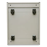 File Pedestal with Full-Length Pull, Left or Right, 2 Legal/Letter-Size File Drawers, Putty, 14.96" x 19.29" x 27.75"