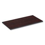 Reversible Laminate Table Top, Rectangular, 47.63 x 23.63, Medium Cherry/Mahogany