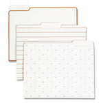 Letter-Size Desktop Fashion Filing Set, Rose Gold, (1) Rack, (3) Hanging Folders, (3) File Folders, (2) Trays,(1) Mail Sorter
