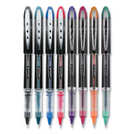 VISION ELITE Hybrid Gel Pen, Stick, Fine 0.5 mm, Assorted Ink and Barrel Colors