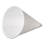 Paper Cone Cups, 4 oz, White, 5,000/Carton