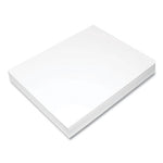 Photo-Quality Self Adhesive Paper, 8.38 x 11.75, Matte White, 10/Pack