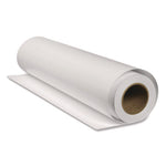 Cold Press Bright Fine Art Paper Roll, 19 mil, 17" x 50 ft, Textured Matte White