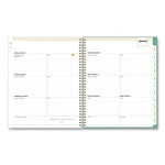 Day Designer Peyton Create-Your-Own Cover Weekly/Monthly Planner, Floral Artwork, 11 x 8.5, White, 12-Month (Jan-Dec): 2024