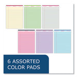 Enviroshades Legal Notepads, 50 Assorted 8.5 x 11.75 Sheets, 36 Notepads/Carton, Ships in 4-6 Business Days