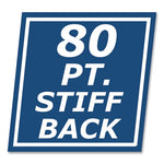 Stiff-Back Pad, Medium/College Rule, 100 White 8.5 x 11 Sheets, 36/Carton, Ships in 4-6 Business Days