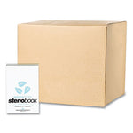 EnviroShades Steno Pad, Gregg Rule, White Cover, 80 Blue 6 x 9 Sheets, 24 Pads/Carton, Ships in 4-6 Business Days