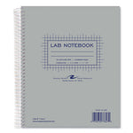 Lab and Science Carbonless Notebook, Quad Rule (4 sq/in), Gray Cover, (100) 11 x 9 Sheets, 12/CT, Ships in 4-6 Business Days