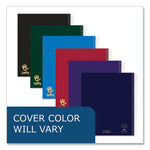 Lefty Notebook, 3-Subject, Medium/College Rule, Asst Cover Color, (120) 11 x 9 Sheet, 24/CT, Ships in 4-6 Business Days