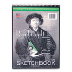 Sketch Pad, Unruled, Rembrandt Photography Cover, (30) 9 x 12 Sheets,12/Carton, Ships in 4-6 Business Days