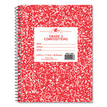 Wirebound Composition Book, 1 Sub, Grade 1 Manuscript Format, Red Cover, (36) 9.75 x 7.5 Sheet, 48/CT, Ships in 4-6 Bus Days