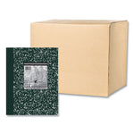 Lab and Science Notebook, Quadrille Rule (5 sq in), Green Marble Cover, (60) 10.13 x 7.88 Sheets, 24/CT,Ships in 4-6 Bus Days