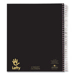 Lefty Notebook, 3-Subject, Medium/College Rule, Asst Cover Color, (120) 11 x 9 Sheet, 24/CT, Ships in 4-6 Business Days