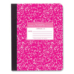 Ruled Composition Book, Grade 3 Manuscript Format, Magenta Marble Cover, (80) 9.75 x 7.5 Sheet, 48/CT, Ships in 4-6 Bus Days