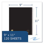 Lefty Notebook, 3-Subject, Medium/College Rule, Asst Cover Color, (120) 11 x 9 Sheet, 24/CT, Ships in 4-6 Business Days