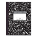 Hardcover Marble Composition Book, Unruled, Black Marble Cover, (80) 10.25 x 7.88 Sheets, 24/CT, Ships in 4-6 Business Days