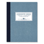 Lab and Science Chemistry Notebook, Narrow Rule, Blue Cover, (60) 9.25 x 7.5 Sheets, 24/Carton, Ships in 4-6 Business Days