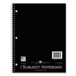 Subject Wirebound Notebook, 1-Subject, Medium/College Rule, Asst Cover, (80) 11 x 8.5 Sheets, 24/CT, Ships in 4-6 Bus Days