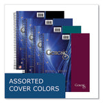 Genesis Notebook, 3-Subject, Medium/College Rule, Randomly Asst Cover Color, (150) 11x9 Sheets, 12/CT, Ships in 4-6 Bus Days