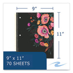 Studio Series Notebook, 1-Subject, College Rule, Assorted Cover Set 3, (70) 11 x 9 Sheets, 24/CT, Ships in 4-6 Business Days