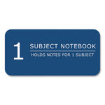 Wirebound Notebook, 1-Subject, Med/College Rule, Randomly Asst Cover, (100) 11x8.5 Sheets, 24/CT, Ships in 4-6 Bus Days